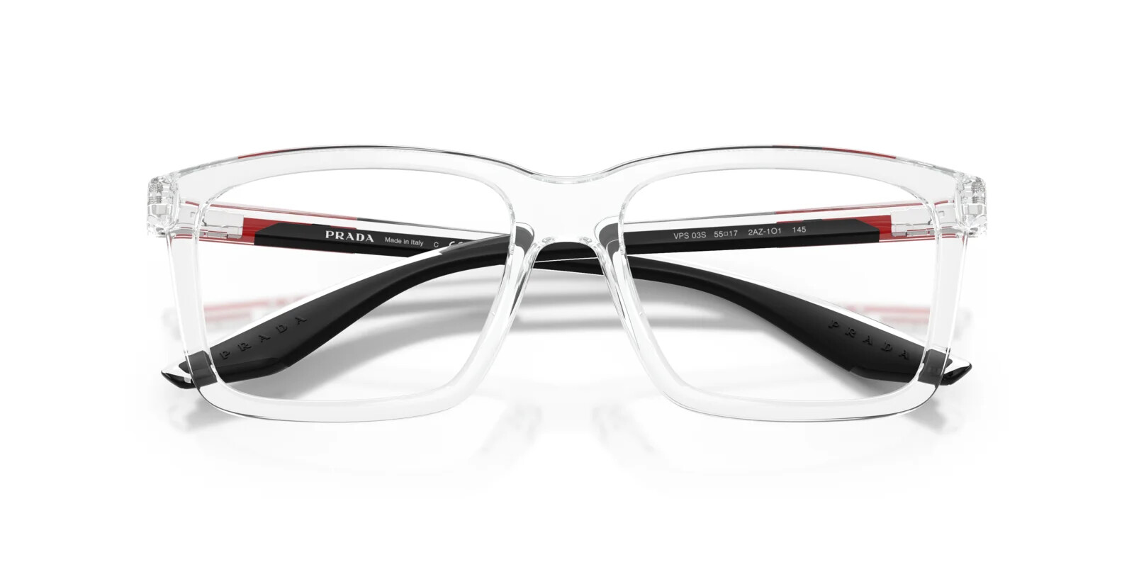 Prada Linea Rossa Ps 03Sv 7 Prada PS 03SV 2AZ1O1 - Crystal