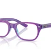 Ray-Ban RY1555 3997 - Transparent Violet & Light Blue