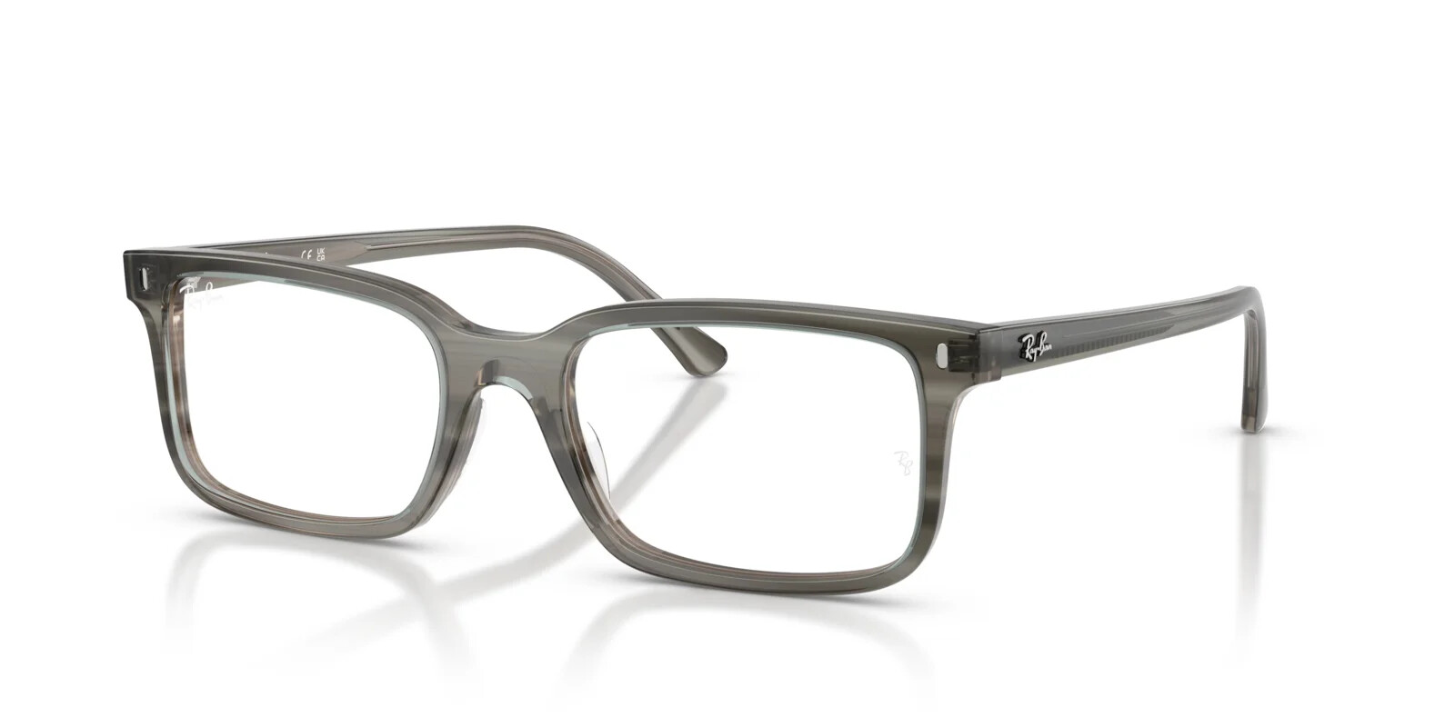 Ray-Ban Rx5445 8 Ray-Ban RX5445 8453 - Striped Grey