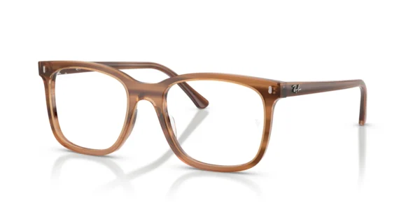 Ray-Ban RX5446 8455 - Striped Brown