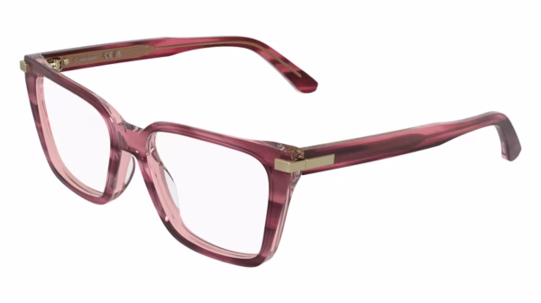 Calvin Klein CK26515 604 - Transparent Striped Burgundy