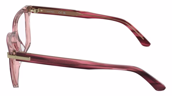 Calvin Klein CK26515 604 - Transparent Striped Burgundy