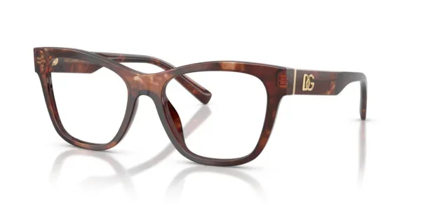 Dolce & Gabbana DG3430 3222 - Dark Red Havana