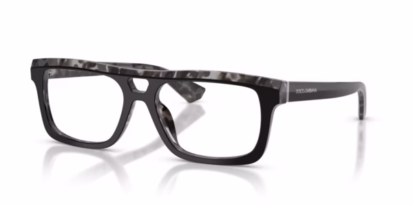Dolce & Gabbana DG3430 3403 - Black on Grey Havana