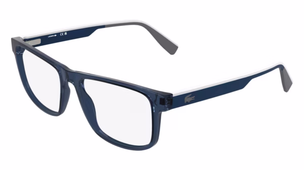 Lacoste L4011 410 - Transparent Blue