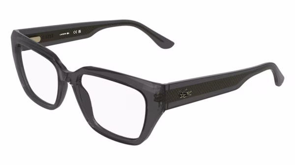 Lacoste L4014 035 - Transparent Dark Grey