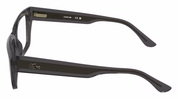 Lacoste L4014 035 - Transparent Dark Grey