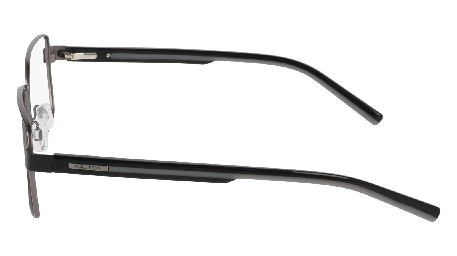 Nautica N7349 Eyeglasses Men's Square Metal Frame
