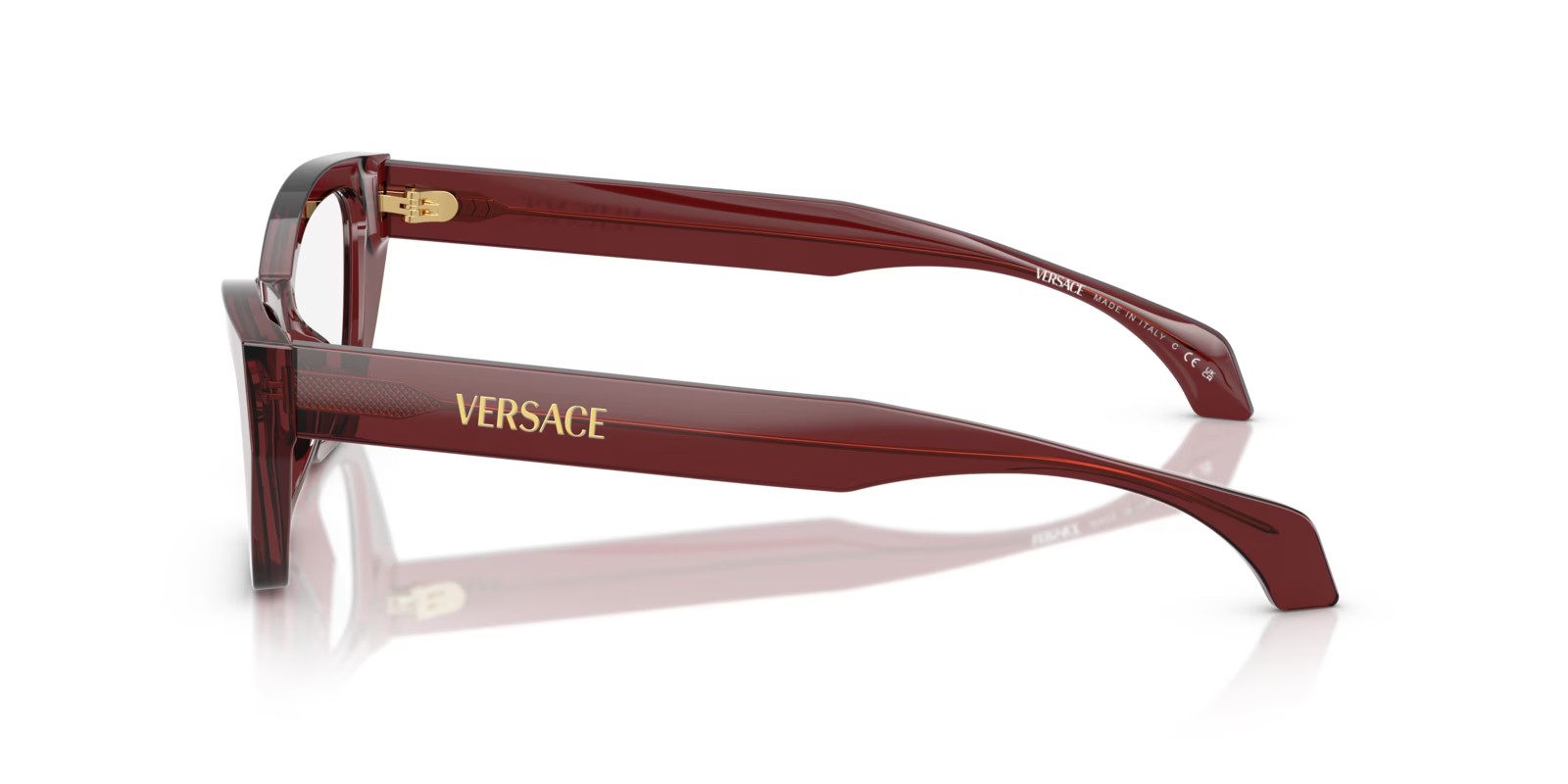 Versace Ve3373U 12 Versace VE3373U 5512 - Transparent Bordeaux