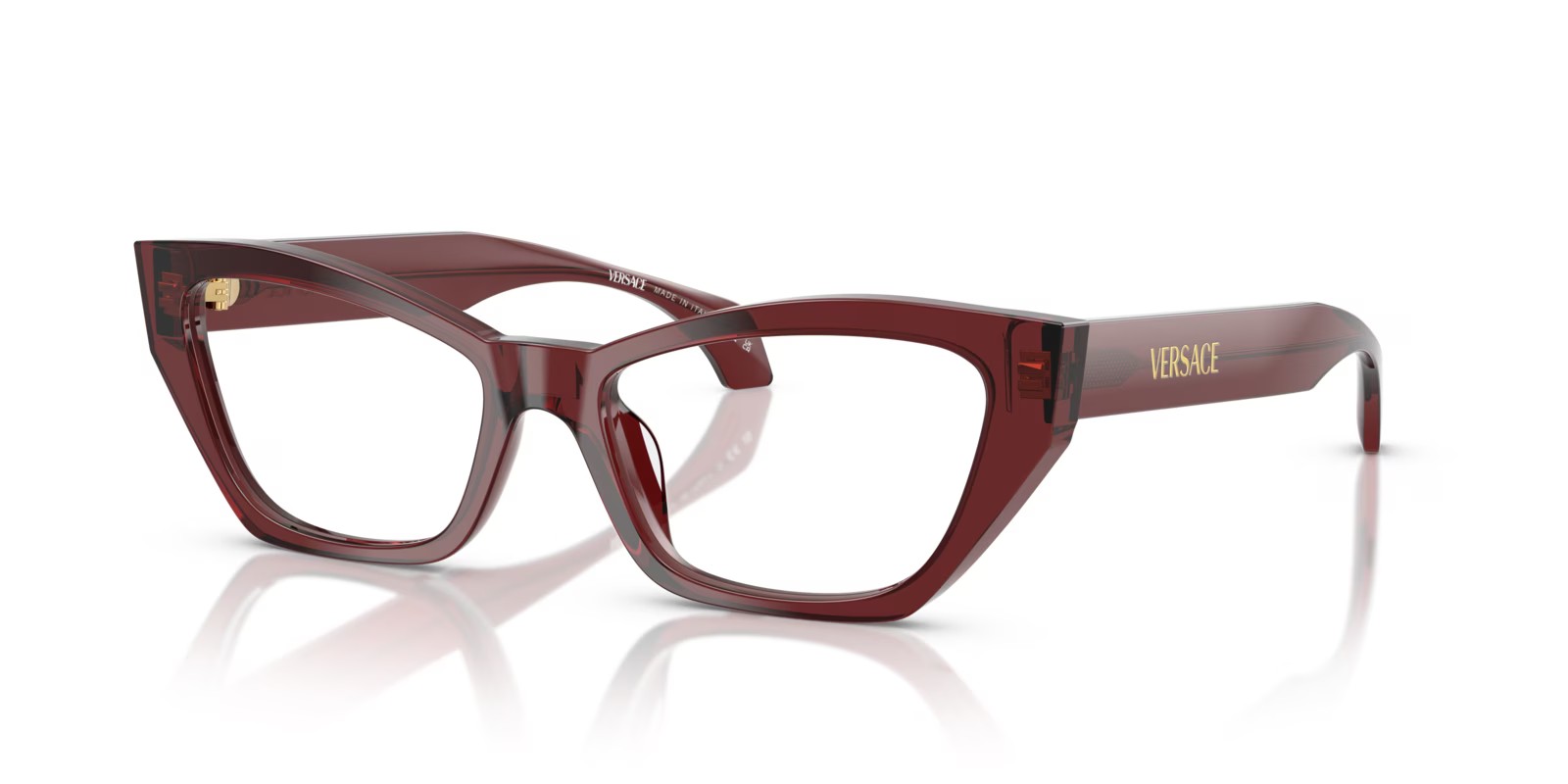 Versace Ve3373U 11 Versace VE3373U 5512 - Transparent Bordeaux