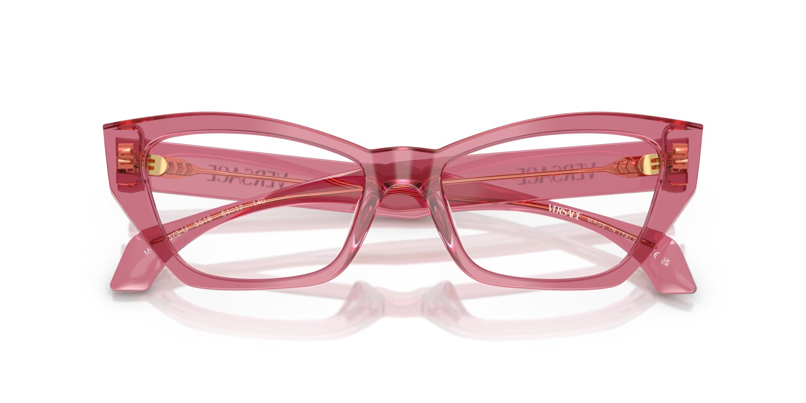 Versace Ve3373U 13 Versace VE3373U 5516 - Transparent Pink