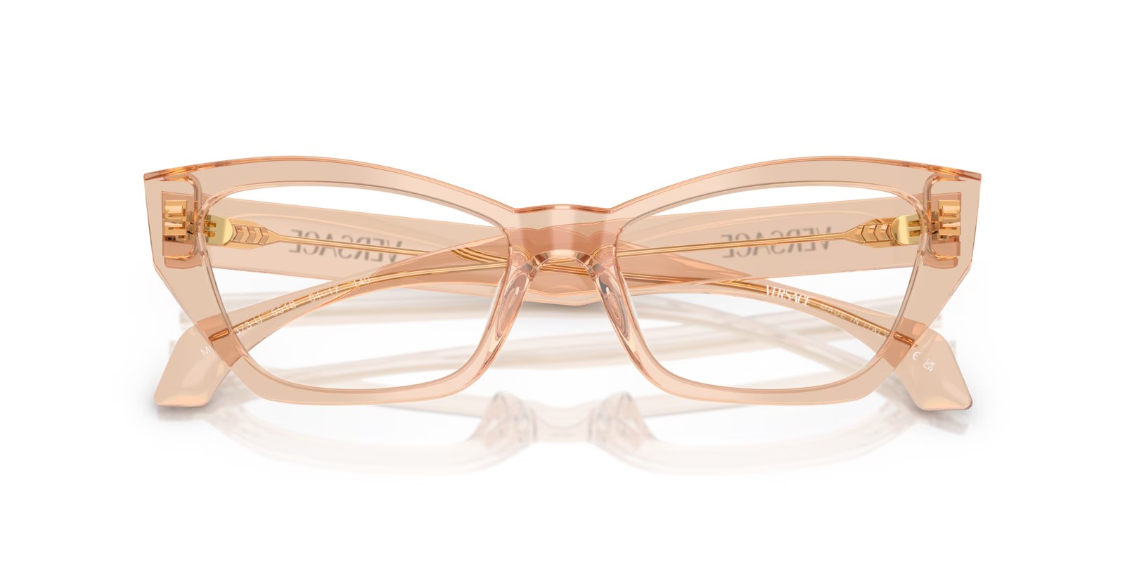 Versace Ve3373U 1 Versace VE3373U 5518 - Transparent Light Pink