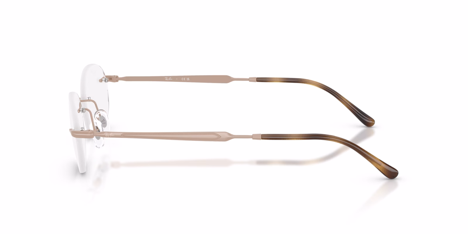 Ray-Ban Rx3767V 15 Ray-Ban RX3767V 3207 - Light Pink