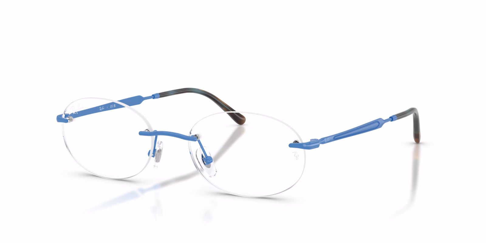 Ray-Ban Rx3767V 17 Ray-Ban RX3767V 3208 - Light Blue