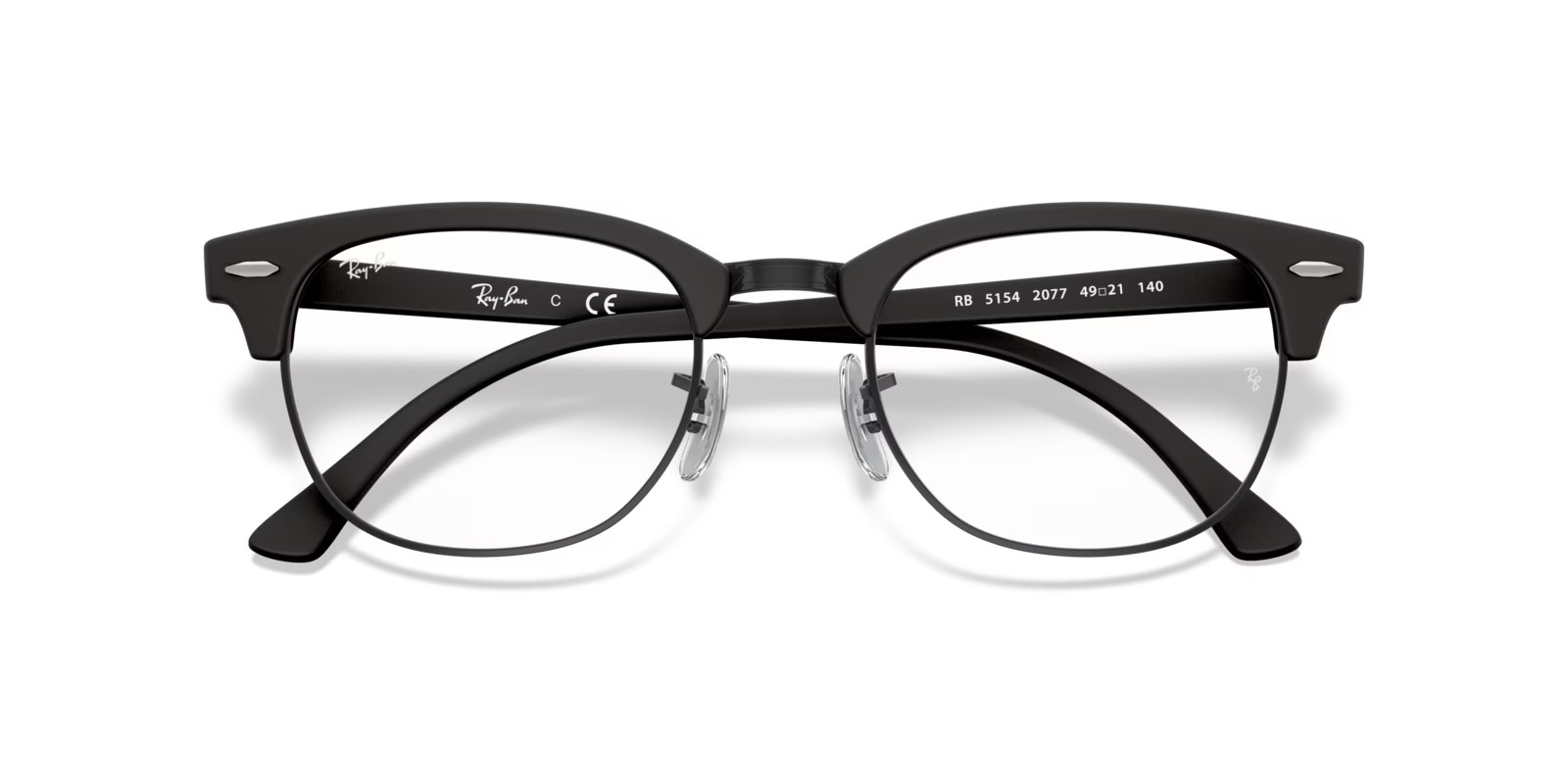 Ray-Ban Rx5154 Clubmaster 10 Ray-Ban RX5154 2077 - Black