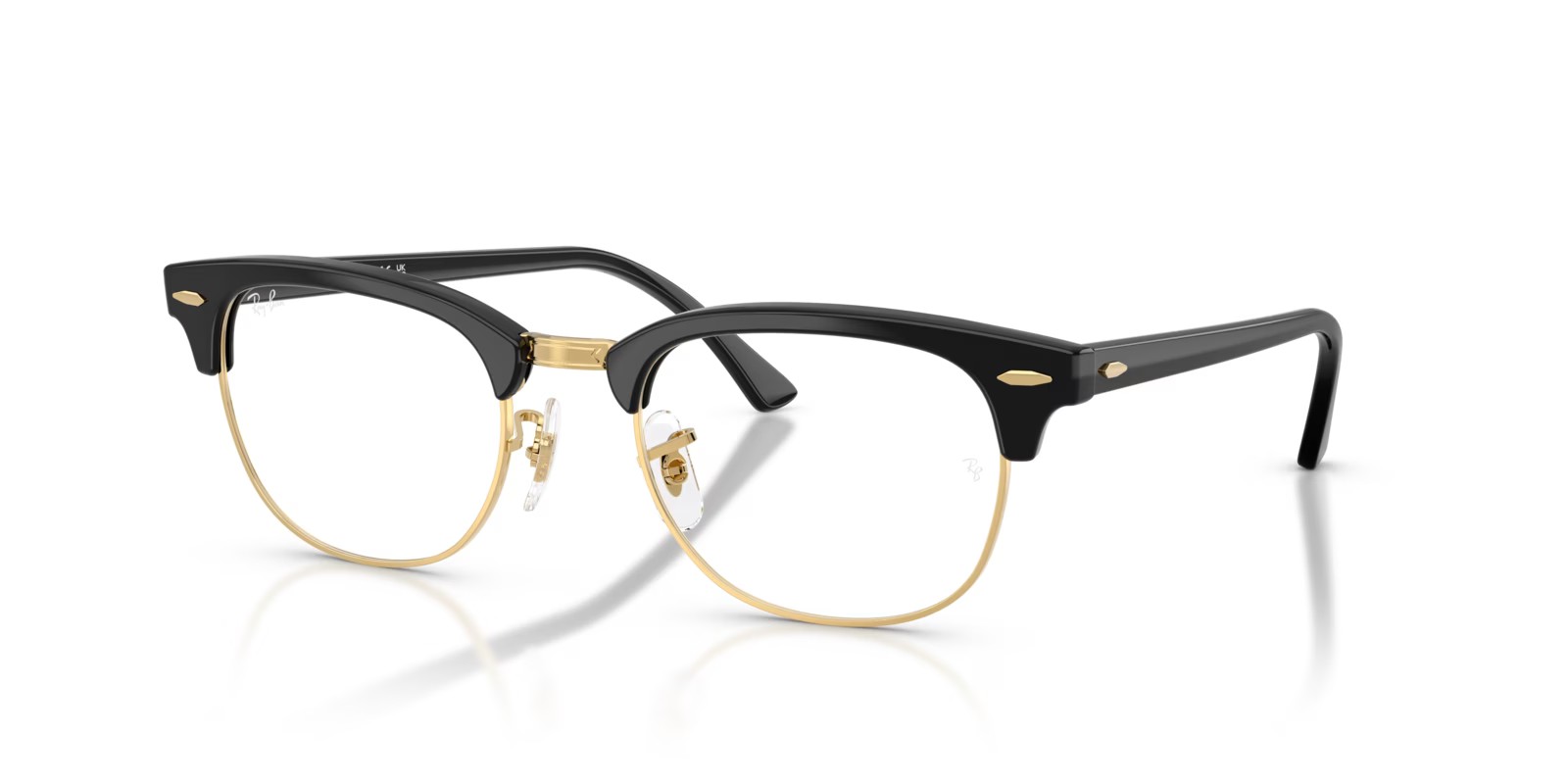 Ray-Ban Rx5154 Clubmaster 20 Ray-Ban RX5154 5784 - Black & Gold