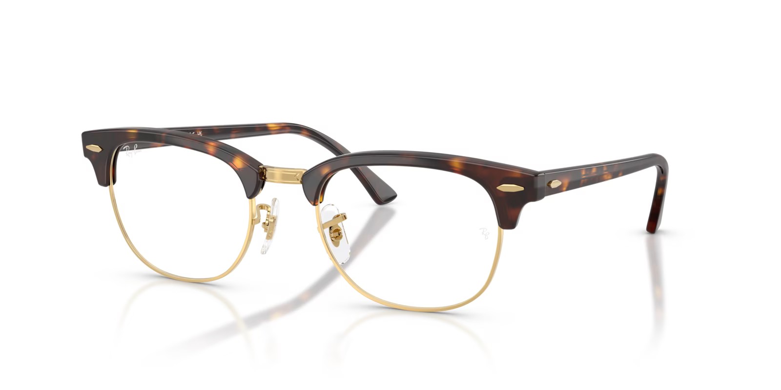 Ray-Ban Rx5154 Clubmaster 23 Ray-Ban RX5154 8287 - Havana & Gold