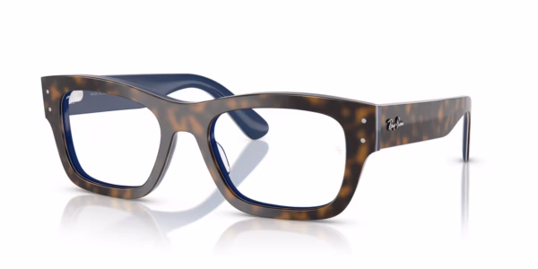 Ray-Ban RX7683V 8391 - Havana Grey on Gradient Blue