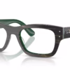 Ray-Ban RX7683V 8392 - Striped Green on Green