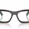 Ray-Ban RX7683V 8392 - Striped Green on Green