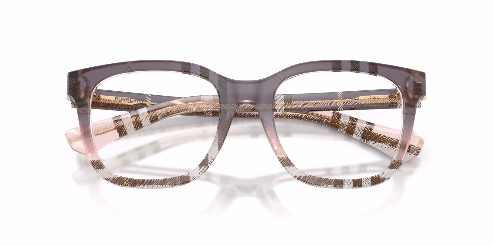 Burberry Be2455 10 Burberry BE2455 4220 - Check Gradient Bow