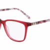 Marchon M-5024N 625 - Crystal Red / Red Marble