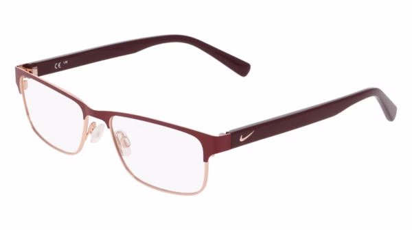 Nike 1002C 601 - Matte Dark Team Red / Rose Gold