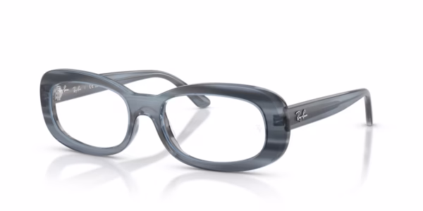 Ray-Ban RX2221V 8456 - Striped Blue