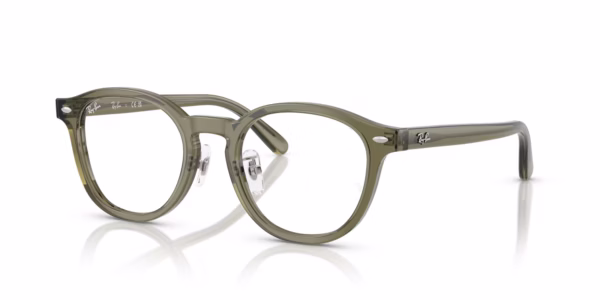 Ray-Ban RX5443D 8501 - Transparent Brown Heart