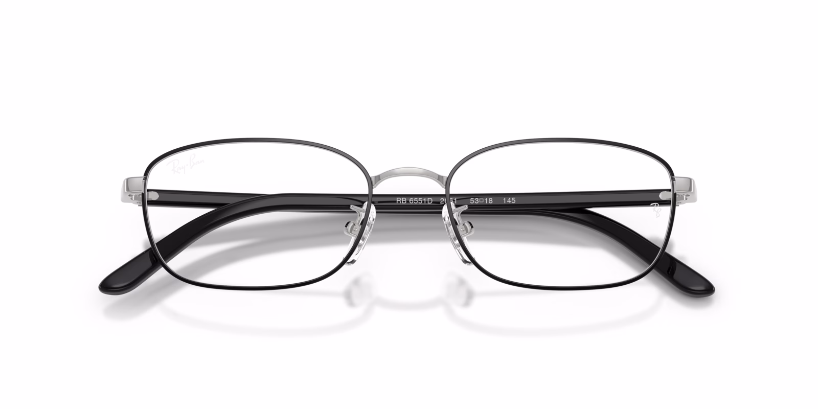 Ray-Ban Rx6551D 7 Ray-Ban RX6551D 2861 - Black & Silver