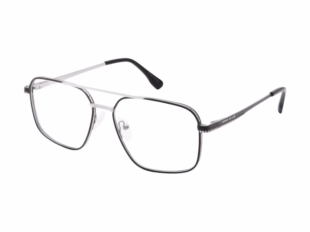 Perry Ellis Pe527 1 Perry Ellis PE527 1 - Silver Black