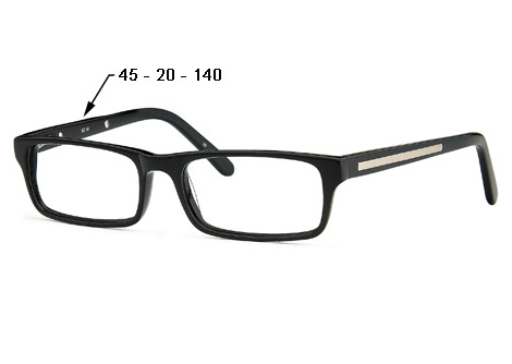 Buying Glasses Online 1 Frame Size