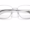 Coach HC5205 9001 - Satin Silver eyeglasses angle view