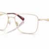 Coach HC5205 9005 - Satin Light Gold eyeglasses angle view