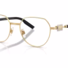 Dolce&Gabbana DG1362 02 - Gold eyeglasses angle view