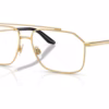 Dolce&Gabbana DG1364 02 - Gold eyeglasses angle view