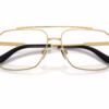 Dolce&Gabbana DG1364 02 - Gold eyeglasses angle view