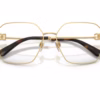 Dolce&Gabbana DG1366 02 - Gold eyeglasses angle view