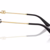 Dolce&Gabbana DG1366 1334 - Gold/Black eyeglasses side view