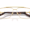Dolce&Gabbana DG1368 02 - Gold eyeglasses angle view