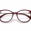 Dolce&Gabbana DG3363 3091 - Bordeaux eyeglasses angle view