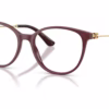 Dolce&Gabbana DG3363 3442 - Lace Bordeaux eyeglasses angle view
