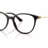 Dolce&Gabbana DG3363 501 - Black eyeglasses angle view