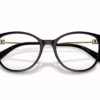 Dolce&Gabbana DG3363 501 - Black eyeglasses angle view