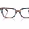 Dolce&Gabbana DG3436 3448 - Striped Blue eyeglasses front view