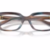 Dolce&Gabbana DG3436 3448 - Striped Blue eyeglasses angle view