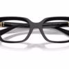 Dolce&Gabbana DG3436 501 - Black eyeglasses angle view