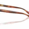 Dolce&Gabbana DG3437 3221 - Striped Brown eyeglasses side view
