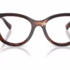 Dolce&Gabbana DG3437 3222 - Dark Red Havana eyeglasses front view