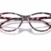 Dolce&Gabbana DG3443 3477 - Violet Havana eyeglasses angle view